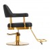 Hairdressing Chair GABBIANO GRANADA GOLD black